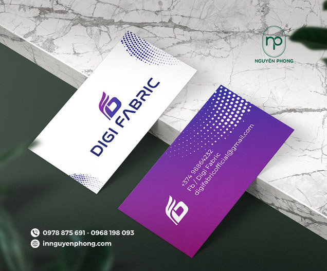 Card visit giúp dễ ghi nhớ